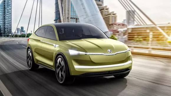 Skoda Vision E concept - Poze și detalii cu electricul ceh