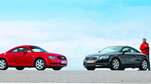 Două generații Audi TT în comparativ: Cât de bună este a doua generație?