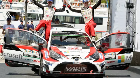 WRC: Podium pentru Jari-Matti Latvala si Yaris WRC in Raliul Sardiniei