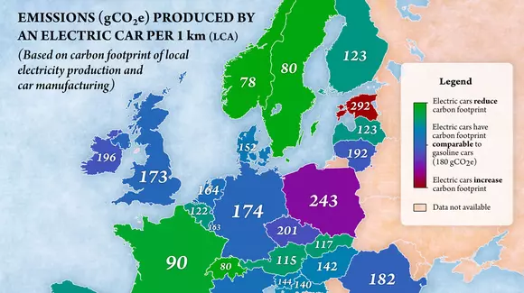 Țările în care mașinile electrice poluează mai puțin decât cele cu motoare termice. Ce se întâmplă în România?