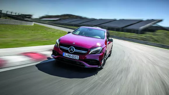 Mercedes-AMG A 45 4Matic: Furtună pe Hungaroring