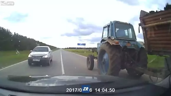 Cum NU se efectuează o depășire sau cum arată o depășire ratată în Rusia  | VIDEO