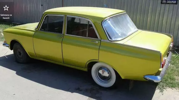 Fan al mașinilor rusești? Vezi cu cât se vinde în România un Moskvich 412!