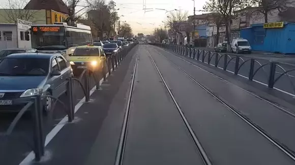Firea: Vom implementa banda unică și pe alte linii de tramvai