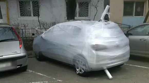 Ce poți să pățești dacă parchezi pe locul altcuiva