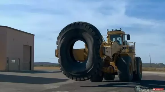 Cum arată cea mai mare anvelopă din lume?