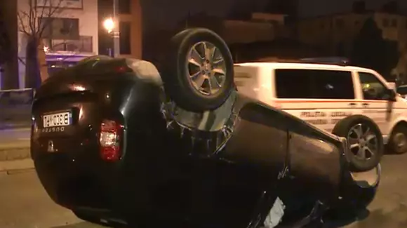 Un polițist băut a lovit patru autovehicule în Bucureşti