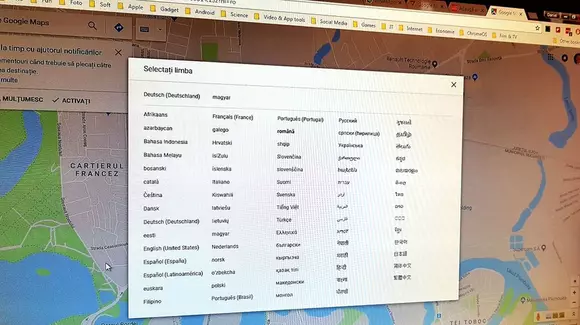 Google Maps are acum versiune în limba română