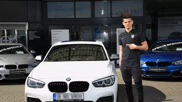 Ce mașină a primit Ianis Hagi de la BMW