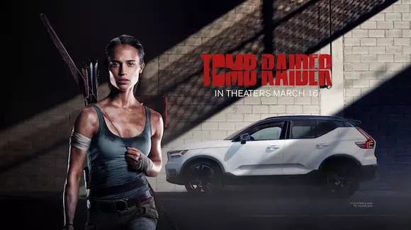 Volvo XC40 va fi mașina Larei Croft în „Tomb Raider”
