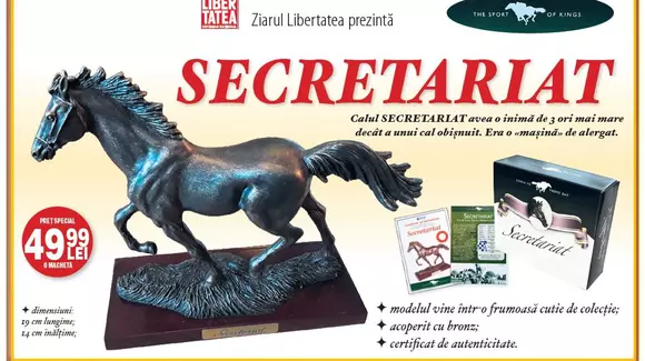 Calul Secretariat – cel mai impresionant cal de curse al tuturor timpurilor