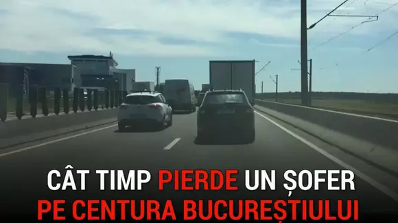 Cât timp stă blocat un şofer pe Şoseaua de Centură a Bucureştiului