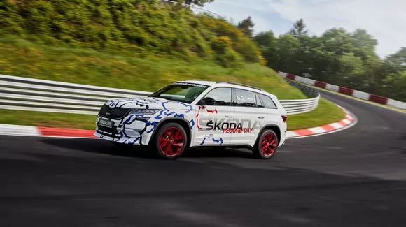 Noua Skoda Kodiaq RS înregistrează un nou record pe Nürburgring