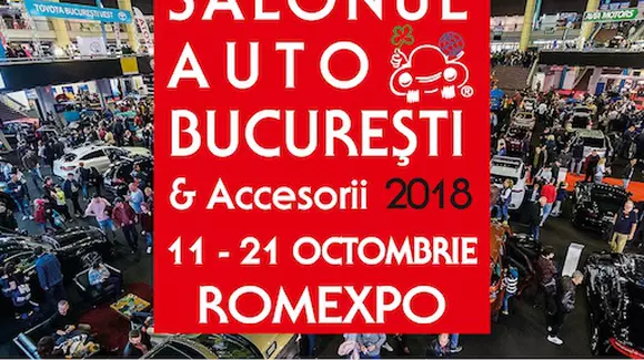 (P) Peste 350 de modele auto, premiere naționale, noutățile 2018-2019 și tehnologiile viitorului din domeniu sunt expuse și vă așteaptă cu oferte de nerefuzat la Salonul Auto București și Accesorii 2018!