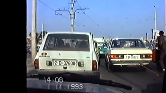 Călătorie virtuală în timp - Cum arăta o plimbare cu mașina prin București în 1993