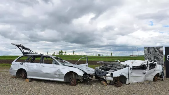 Primul metru de autostradă din Moldova, vandalizat din nou. Ce s-a întâmplat