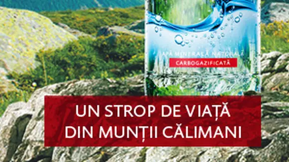 (P) Apa minerală naturală carbogazificată Stânceni premiată cu aur de Monde Selection