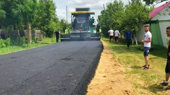 Asfaltare de mântuială, în România: un singur strat, direct pe pământ