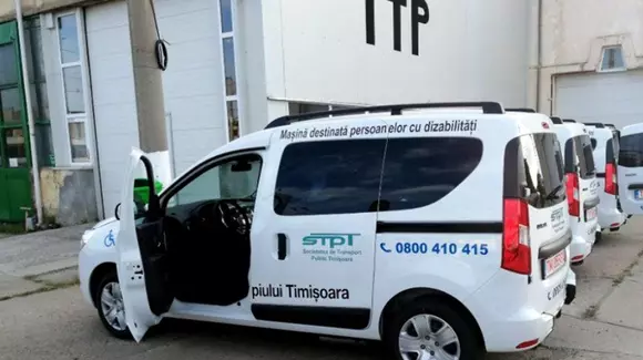 La Timișoara se poate: transport public special pentru persoanele cu dizabilități