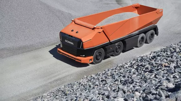 Scania lansează un camion autonom fără cabină