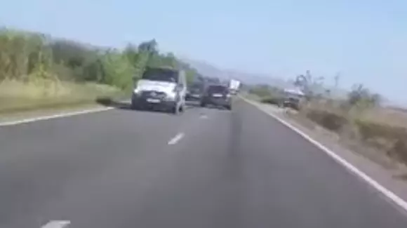 Accident teribil surprins pe o soșea din Timiș! Șoferul era beat ( Video)