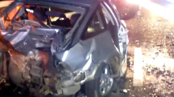 Accident teribil pe autostrada Deva-Nădlac, între două camioane și patru mașini