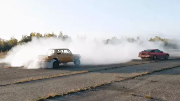 Gymkhana rusească este producția suprarealistă a anului (VIDEO)