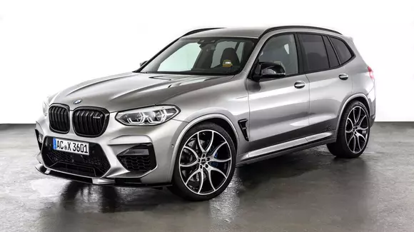 BMW X3 M Competition a trecut pe la AC Schnitzer pentru o "cură" de tuning