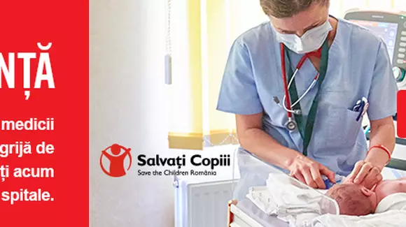 [Dă binele mai departe] Fond de urgență pentru spitale: Salvați Copiii  începe echiparea urgentă a Maternității Bucur, devenită unitate medicală specială pentru cazurile de Covid-19