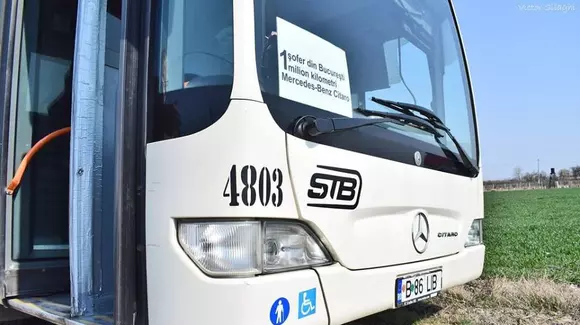 Primul autobuz Mercedes-Benz Citaro din București cu un milion de kilometri