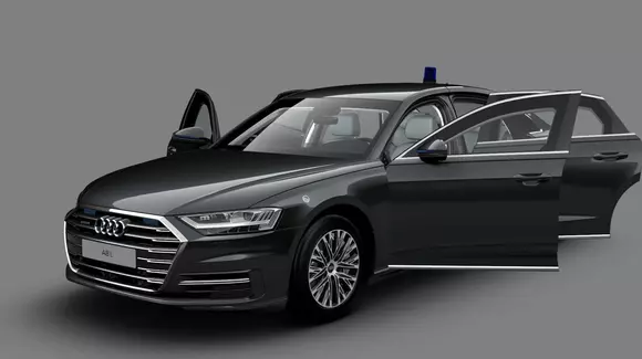 Un Audi A8 scump cât patru! Acesta este A8 L Security, protectorul de gloanțe și obuze