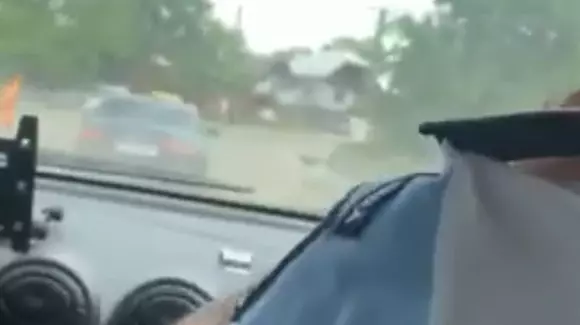 Premieră în România: primul video filmat dintr-o mașină a Poliției aflată în urmărire