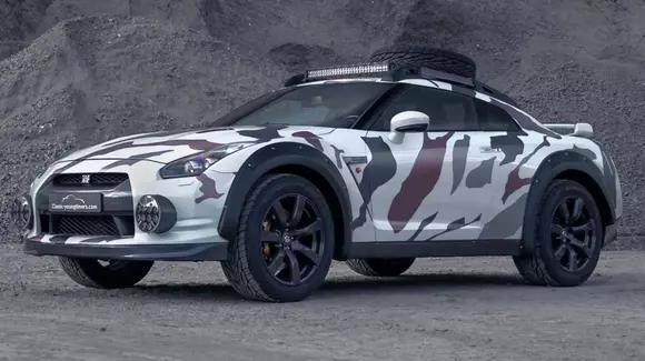 Prețul cerut pentru acest Nissan GT-R de off-road pare chiar avantajos