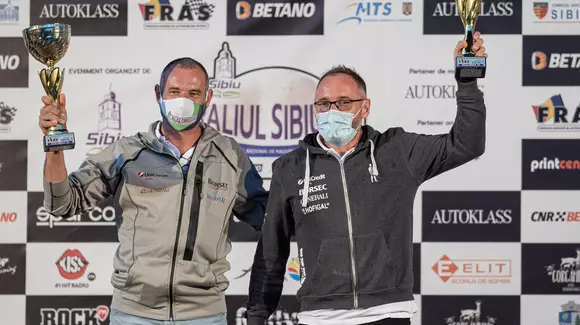 (P) Raliul Sibiului: Pilotul Adi Teslovan a reușit să se claseze pe primul loc la clasa RC3