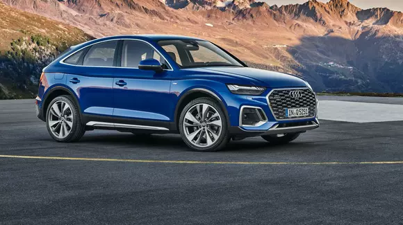 Audi Q5 Sportback este un SUV coupe cu până la 265 CP și tracțiune integrală