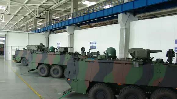 Primele transportoare blindate PIRANHA V au fost recepționate de Armata Română