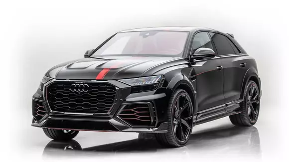 Audi RS Q8 de la Mansory este intimidant și estetic, și prin cifre