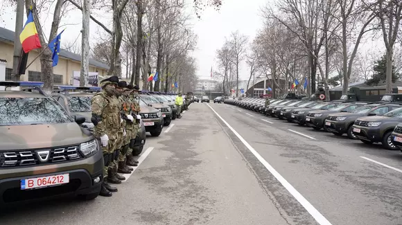 Ministerul Apărării Naționale a recepționat un nou lor de SUV-uri Dacia Duster.