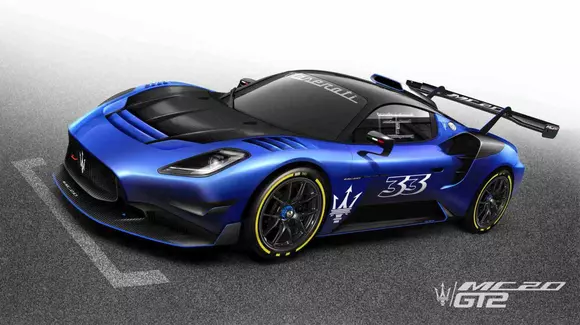 Maserati MC20 GT2 își va face debutul în motorsport din 2023
