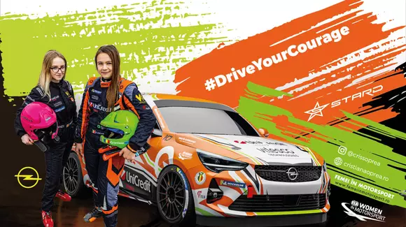 Cristiana Oprea, baterii încărcate pentru Opel e-Rally Cup 2023