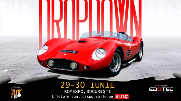 Taxi drift la cea de-a doua ediție DROPDOWN, pe 29 și 30 iunie, la Romexpo