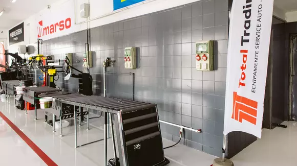 Total Trading inaugurează o nouă linie rapidă ergonomica pentru service-urile de roţi