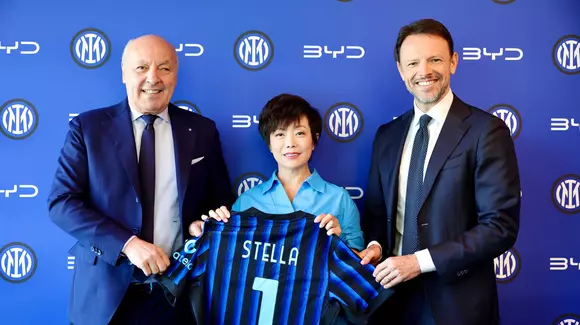 BYD devine partenerul auto global al FC Internazionale Milano
