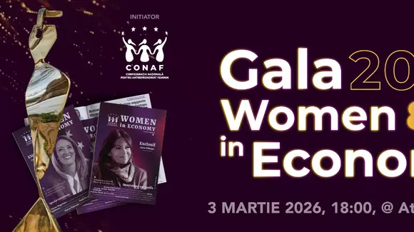 Gala Women in Economy, ediția a VIII-a: eleganță, leadership și performanță, pe scena Ateneului Român
