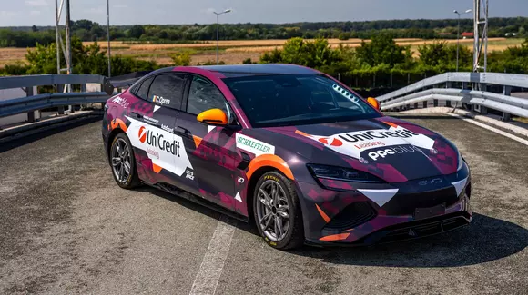 Primul BYD de curse din Europa a fost construit în România și va debuta la Super Rally Timișoara
