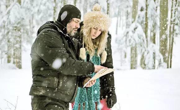 Vali Bărbulescu și Otniela,  imagine de la "Ferma"