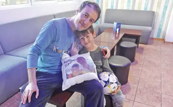 Călin Geambaşu şi fiul liu