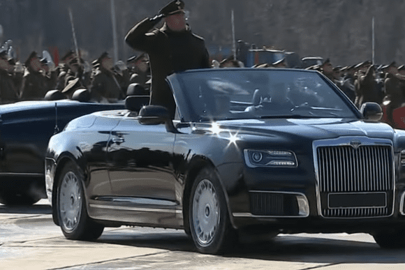 Aurus Senat a fost văzut și într-o versiune cabrio