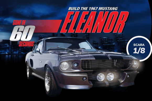 (P) Construiește-ți acum Mustang Eleanor 1:8!