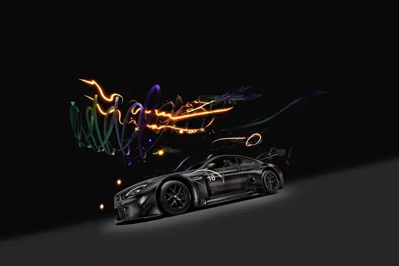 BMW M6 GT3 Art Car a ajuns în premieră pe mâna unui artist din China